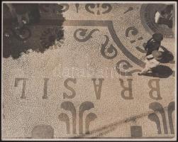 cca 1930-1940 Munkácsi Márton (1896-1963): Brasil, pecséttel jelzett fotó, sarkán kisebb törésnyom, ...