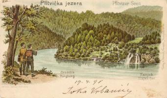 1899 Piltvizer Seen Litho (EB)