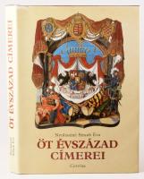 Nyulásziné Straub Éva: Öt évszázad címerei. A Magyar Országos Levéltár címereslevelein. 1987, Corvina. 302p. Kiadói egészvászon kötés, papír védőborítóval, jó állapotban.