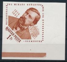 1964 Évfordulók (II.) Ybl Miklós 1Ft ívsarki vágott bélyeg