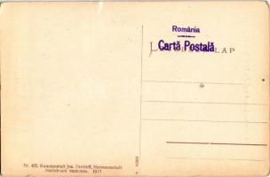 Alsóidecs, Idecs, Eidisch, Ideciu de Jos; Szász parasztpár Alsó-Idecsből. Kunstanstalt Jos. Drotleff...