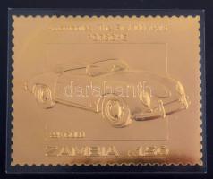 Zambia 1986. 7xklf 1,50Kw névértékű, 22 karátos aranyfóliás bélyegek, eredeti, "A 25 leghíreseb...