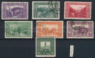 1906 7 érték 12 : 9 : 6 : 12 vegyes fogazással