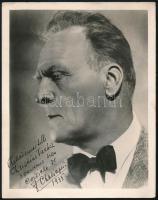 1935 Fjodor Ivanovics Saljapin (1873-1938) világhírű orosz operaénekes DEDIKÁLT fotója, 25x20 cm/

...