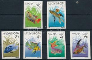 1987 Akváriumi díszhalak vágott sor