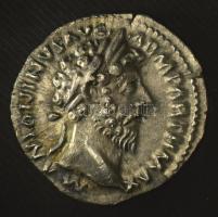 Római Birodalom 168-169 / Marcus Aurelius / Róma / Denarius Ag (3,16g) T:XF Roman Empire 168-169 / Marcus Aurelius / Rome / Denarius Ag "M ANTONINVS AVG ARM PARTH MAX / TR P XXII IMP V COS III" Aequitas seated left, holding scales and cornucopiae (3,16g) C:XF RIC III 191, Seaby RSC II 899