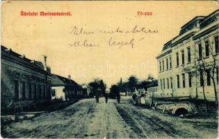1910 Martonvásár, Fő utca, Állami elemi iskola. W.L. 1302. (EK)