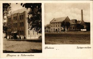 1926 Madaras, Mészáros és Taller malom, Spitzer malom (EK)