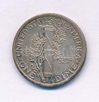 Amerikai Egyesült Államok 1923. 1d (10c) Ag "Mercury" T:XF,VF patina
USA 1923. 1 Dime (10...