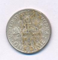 Amerikai Egyesült Államok 1964. 1d (10c) Ag "Roosevelt" T:XF patina
USA 1964. 1 Dime (10 ...