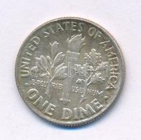 Amerikai Egyesült Államok 1964. 1d (10c) Ag "Roosevelt" T:AU patina
USA 1964. 1 Dime (10 ...