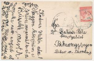 1918 Szamosfő, Maguri; Magurai nyaralótelep, Szilvássy és Báró Bornemisza villák, ráragasztott kis f...
