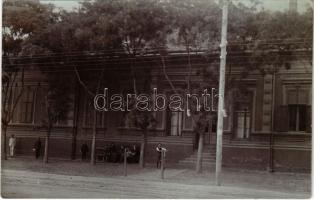 1913 Lovrin, utca, üzlet / street view, shop. photo (EK)