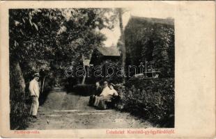 Korond, Corund; Fürtösvár villa / villa (apró szakadás / tiny tear)