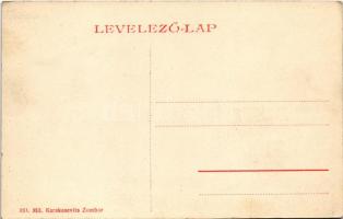 Zombor, Sombor; utca. Mil. Karakasevits kiadása / street view