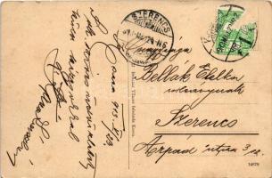 1913 Kassa, Kosice; Széchenyi ligeti korcsolyázó pavilon. Benczur Vilmos felvétele / park, ice skati...