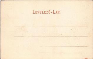 Pöstyén, Piestany; park részlet. Lampl Gyula kiadása / Kurpark / spa park (EK)