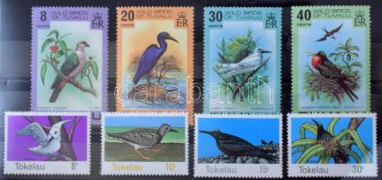 Kis hagyaték, benne madár, állat motívum, magyar és külföldi tömeg, cserefüzetek, köznapi küldemények, emléklapok stb.