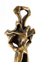 Salvador Dalí (1904-1989): A kulcs. Bronz, márvány talapzaton, jelzés nélkül, m: 17 cm /// Salvador ...