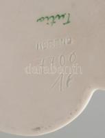 Herendi Tertia virágmintás hamuzó, jelzett, hibátlan, d: 15 cm