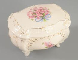 Amadeus magyar bonbonier, jelzett, hibátlan, 13x9x8 cm