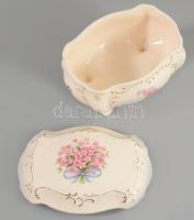 Amadeus magyar bonbonier, jelzett, hibátlan, 13x9x8 cm