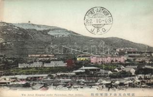 Port Arthur (Lüshunkou) the army hospital under Paiyushan