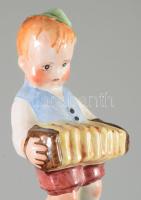 Bodrogkeresztúri harmonikás, jelzett, hibátlan, m: 12,5 cm