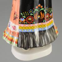 Hollóházi Matyónő. Jelzett, kézzel festett, hibátlan, m: 29,5 cm