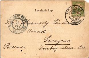 1903 Deménfalu, Demanová (Liptószentmiklós, Liptovsky Mikulás); Deménfalvi völgy, Hegyipatak, bejára...