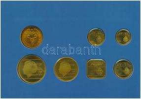 Aruba 1987. 5c - 2 1/2Fl (6xklf) forgalmi sor + "Aruba" zseton szettben, karton dísztokban...