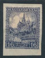 1926 Pengő-fillér 16f vágott, hamisítvány a Posta kárára