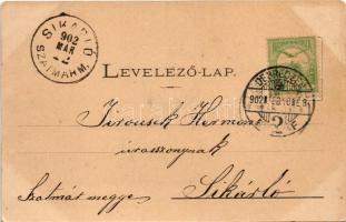 1902 Debrecen, Szent Anna utca. Csáthy Ferenc kiadása