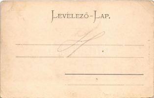 Vágsziklás, Szkalka, Skalka nad Váhom; Apátsági romok a Vágvölgyben. Gansel Lipót 43. / Abtei-Ruine,...