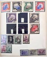 Terjedelmes és tartalmas magyar gyűjtemény hagyatékból, több évtizedes gyűjtésből 7 nagy hullámkarto...