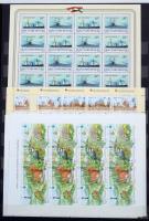 Terjedelmes és tartalmas magyar gyűjtemény hagyatékból, több évtizedes gyűjtésből 7 nagy hullámkarto...