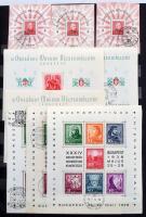 Terjedelmes és tartalmas magyar gyűjtemény hagyatékból, több évtizedes gyűjtésből 7 nagy hullámkarto...