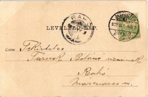 1902 Debrecen, Csanak villa. Kiadja Telegdi K. Lajos utóda, Haranghy Gy. amateur felvétele

A Nagy...