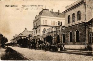 1920 Nyíregyháza, Posta és távirda palota. Vasúti Levelezőlapárusítás 774. (fl)