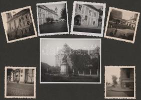 1940 Erdélyi bevonulás fotói, benne számos kolozsvári fotóval, két fotón Jány Gusztáv honvéd táborno...