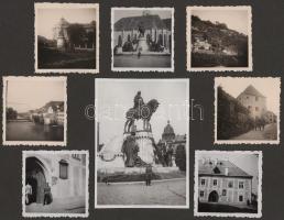 1940 Erdélyi bevonulás fotói, benne számos kolozsvári fotóval, két fotón Jány Gusztáv honvéd táborno...