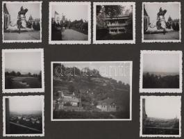 1940 Erdélyi bevonulás fotói, benne számos kolozsvári fotóval, két fotón Jány Gusztáv honvéd táborno...