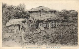 Ainu cottage in Japan