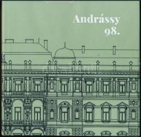Götz Eszter: Andrássy 98. H.n., é.n., MagNet Bank. 119p. Kiadói egészvászon kötés, papír védőborítóval, jó állapotban.