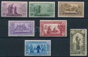 Olaszország 1931 Mi 362-368 (Mi EUR 130,-)