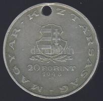 1948. 20Ft Ag "Táncsics" T:2 ly