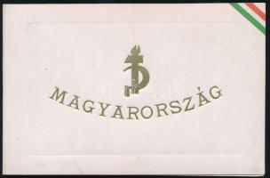 1950 UPU blokkból kitépett és kivágott bélyegek eredeti Magyar Posta ajándéka díszszettben