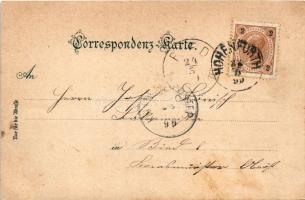 1899 Vyssí Brod, Hohenfurth (Südböhmen); St. Maria Rast a. Stein, Stift Hohenfurt. Verlag v. Josef D...