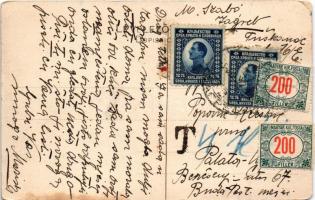 Zagreb, Zágráb; Jelacicevo slavlje dana 20. svibnja 1903. Jul. Hühn / ünnepség, üzletek / ceremony, ...