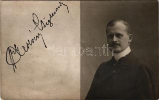 1909 Gerlóczy Zsigmond. photo (fl)